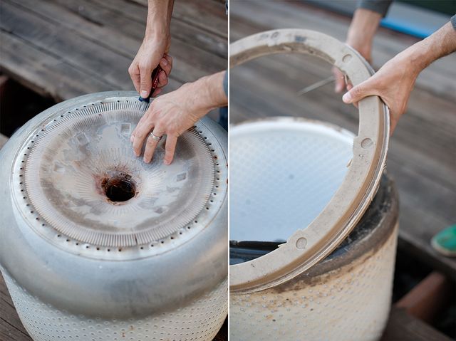 Как сделать мангал из барабана стиральной машины быстро и своими руками