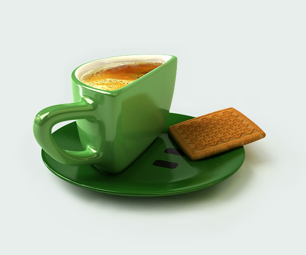 чашка Smilecup от Psyho, вид сбоку