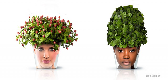 цветочные горшки Facepot от Good