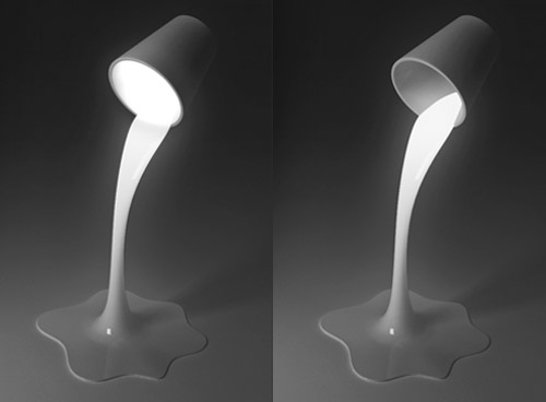 оригинальный ночник Pouring Light от Yeongwoo Kim