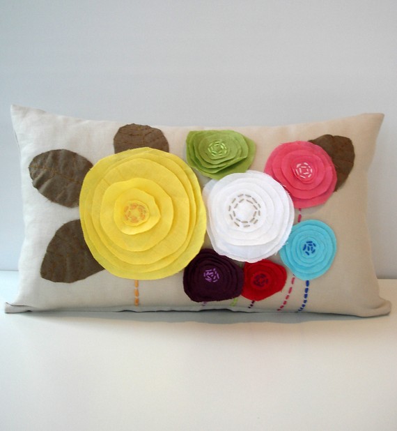 декоративная подушка Flowers, Sukan Art