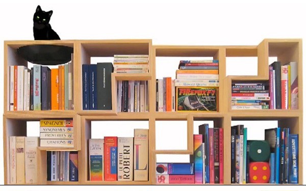 книжный стеллаж Cat Library