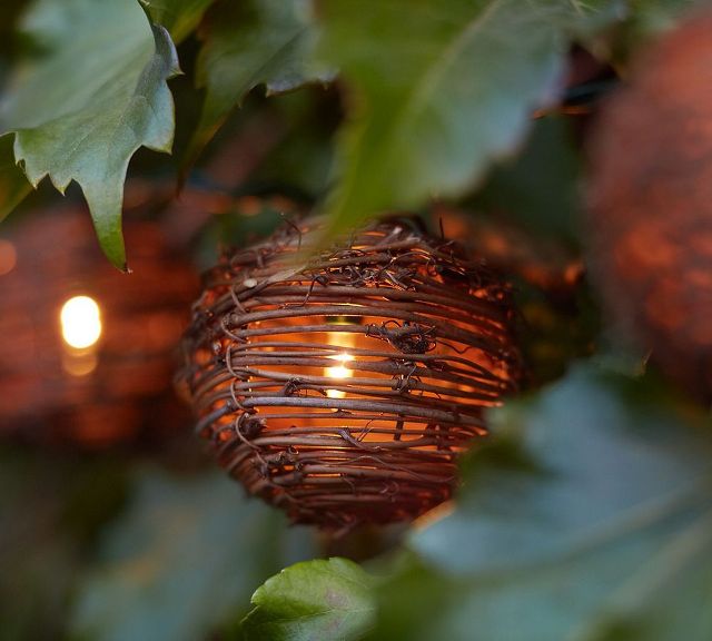 гирлянда Rattan Globe