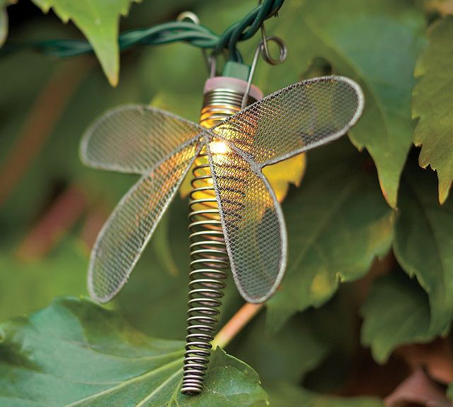 Wire Dragonfly гирлянды