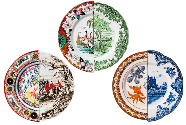 посуда из половинок seletti