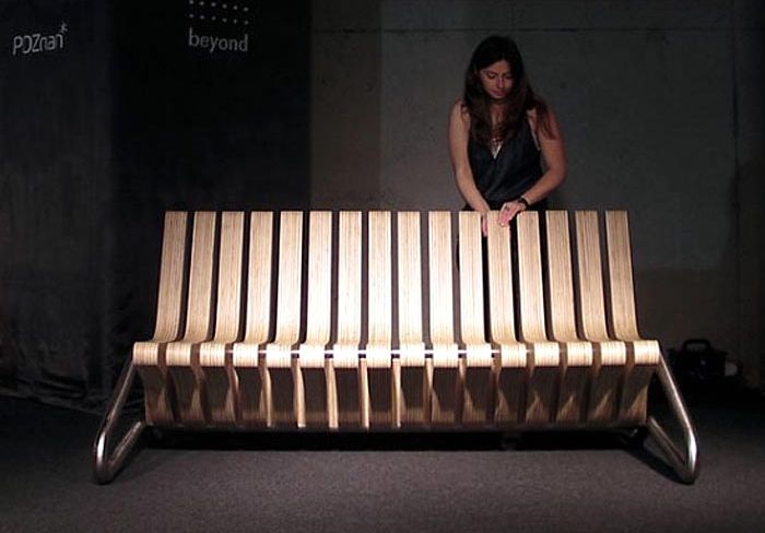 скамейка трансформер coffee bench