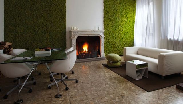 стеновые панели с декоративным мхом Moss Design