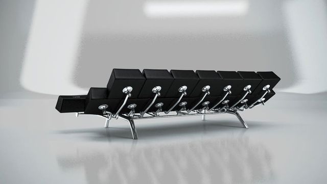 оригинальный диван в виде клавиатуры qwerty