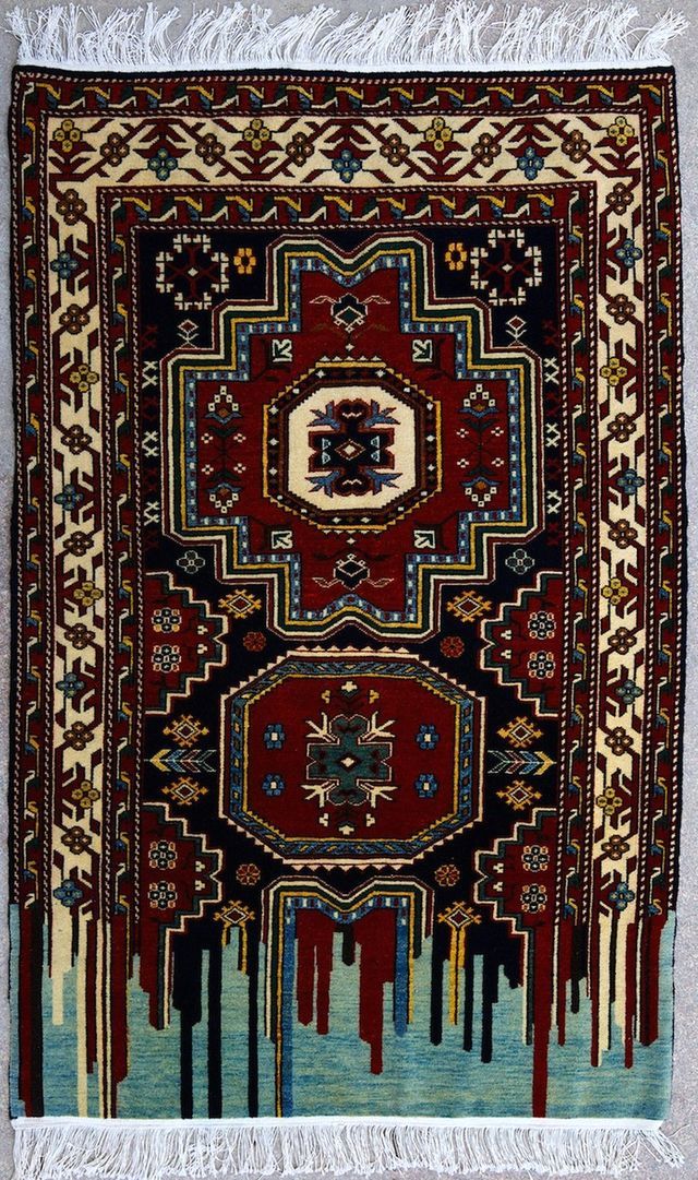 нетрадиційний оригіальний дизайн килимів Faig Ahmed