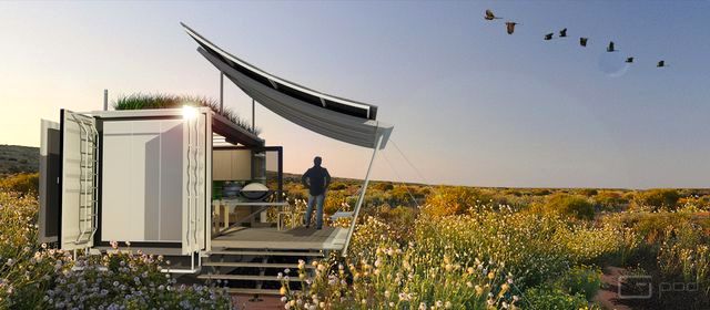 будинок з морського контейнера dwell