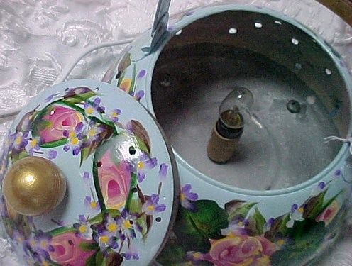 светильник из чайника своими руками