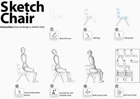 программа для дизайна мебели sketch chair