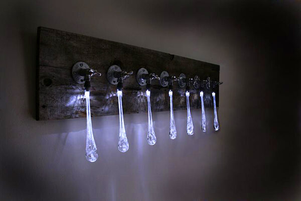 настенные светодиодные светильники liquid light