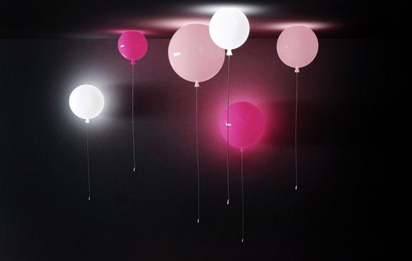 светильники в виде воздушных шаров memory light