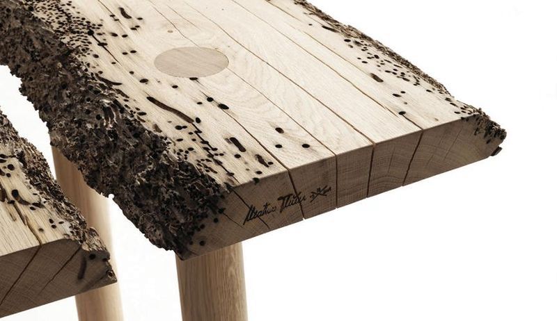 стол из дерева Riva 1920