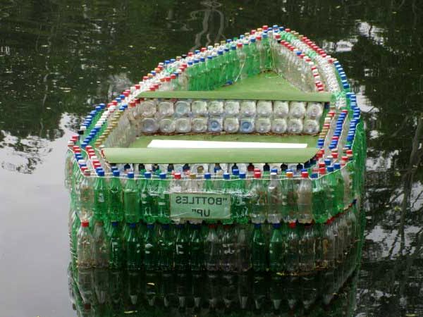 лодки из пластиковых бутылок