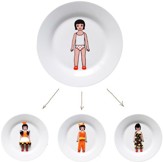 тарелки для детей с рисугком