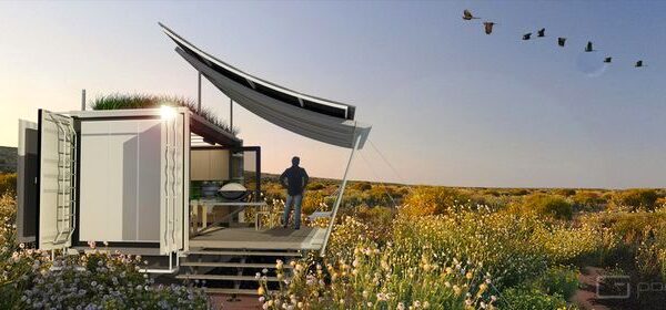 дом из морского контейнера dwell
