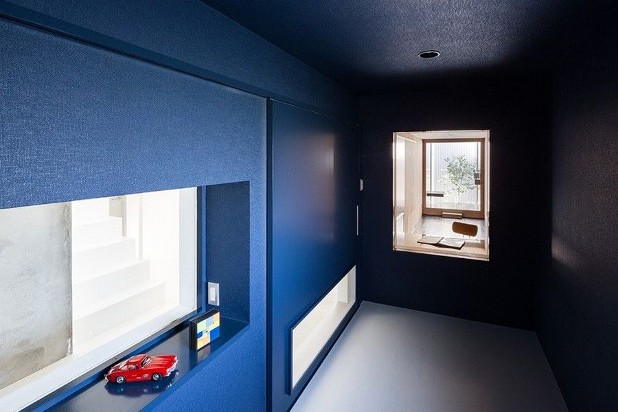 японский минимализм в интерьере дома scape house
