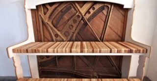 компьютерный стол своими руками из пианино