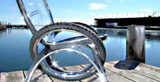 кресло LCMX из велосипедных деталей