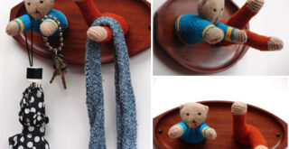 гачки для ключів - ведмедик Тедді