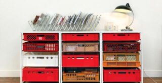 комод из пластиковых ящиков своими руками