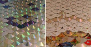 диски, уложенные лицевой и изнаночной стороной