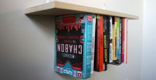 перегорнута книжкова полиця своїми руками, ed lewis