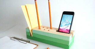 як зробити простий настільний органайзер