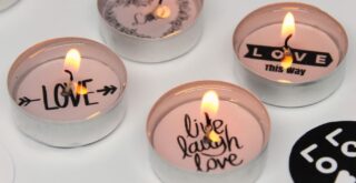 свічки-пігулки декоруємо самі