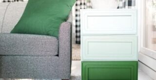 окраска мебели омбре своими руками