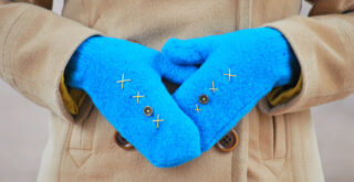 тёплые варжеки своими руками