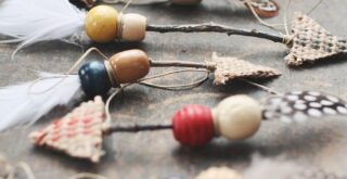 декоративні стрілки як прикраса для новорічної ялинки