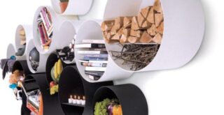 круглі книжкові полиці